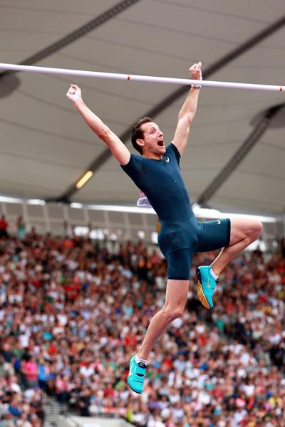 Renaud Lavillenie at the 2013 IAAF Diamond League in London (Victah Sailer )