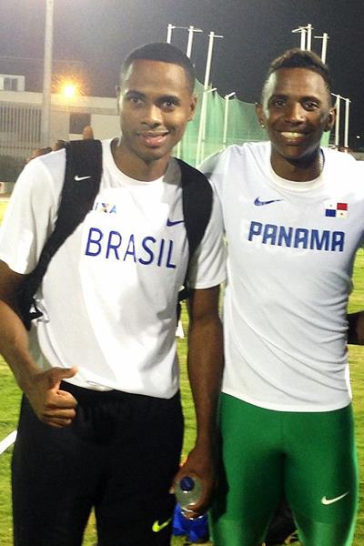 Mauro da Silva with Irving Saladino (Mauro da Silva)