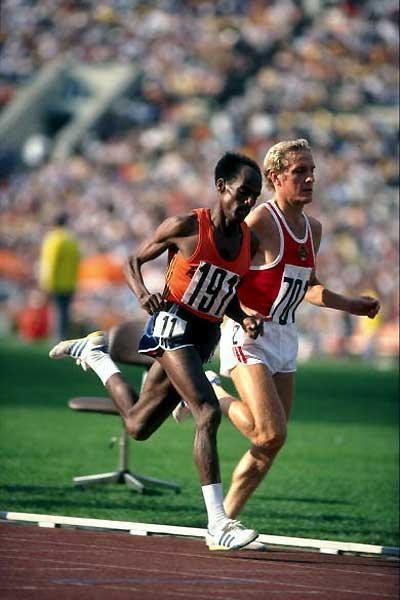 Miruts Yifter (ETH) running in the 1980 Moscow Olympics (Getty images)