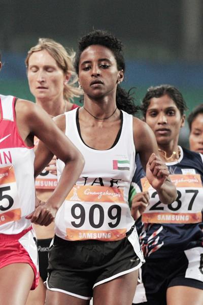 Distance runner Betlhem Desalegn of the UAE (Getty Images)