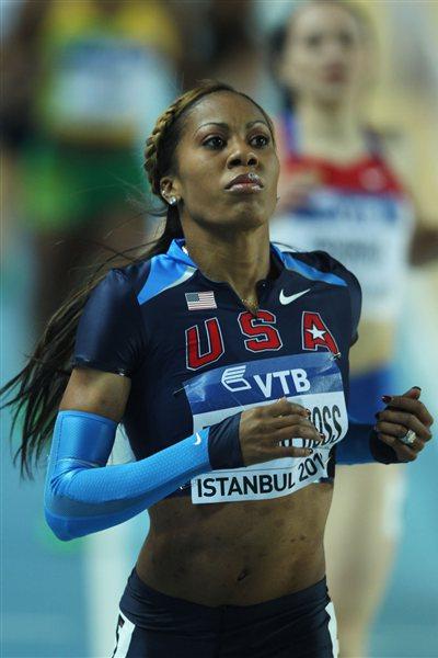 Sanya Richards-Ross of the United States competes in the Women's 400 Metres semi final during day one - WIC Istanbul (Getty Images)