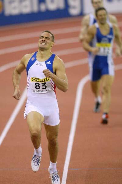 Roman Sebrle (CZE) wins the Heptathlon World title in Budapest (Getty Images)