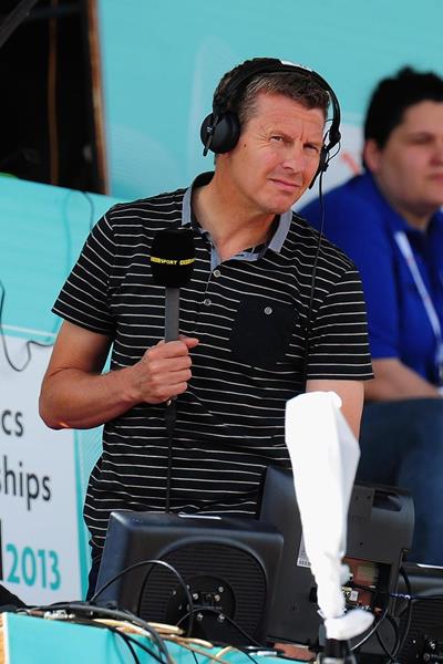 Steve Cram, commentating for the BBC (Getty Images)