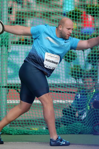 Piotr Malachowski at the 2013 Fanny Blankers-Koen Games in Hengelo (Gladys Chai von der Laage)