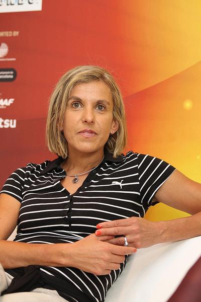 Elana Meyer in Barcelona (Philippe Fitte)