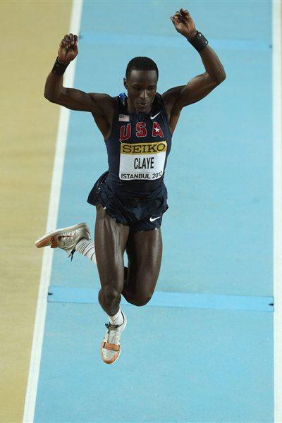 Will Claye of the United States competes in the Men's Triple Jump qualification during day two - WIC Istanbul (Getty Images)