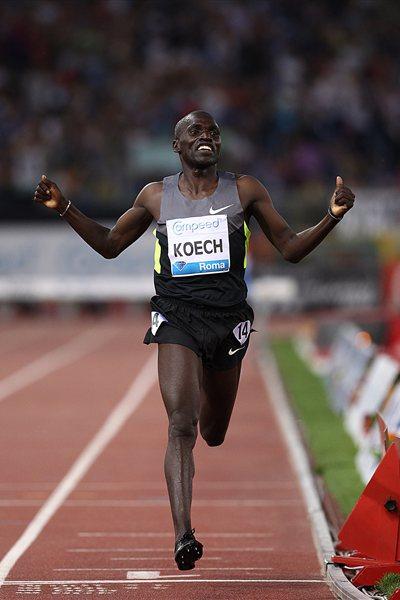 Paul Koech threatens the World Record in Rome (Giancarlo Colombo)