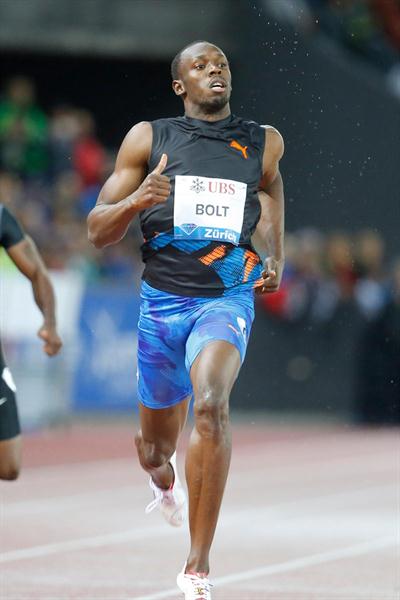 Another 200m victory for Usain Bolt, this time at the 2012 Diamond League meeting in Zurich (Gladys Chai van der Laage)