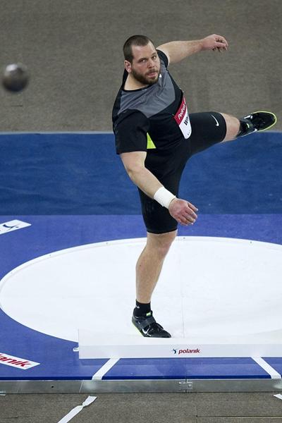 Ryan Whiting winning at the 2013 Pedro's Cup in Bydgoszcz (Adam Nurkiewicz)