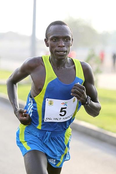 John Kiprotich at the RAK Half (Victah Sailer)
