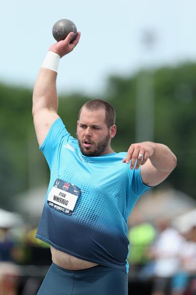Ryan Whiting, winner of the Shot at the 2013 US Championships (Getty Images)
