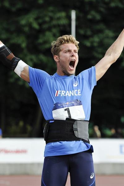 Kevin Mayer en-route to winning at the 2013 European Cup Combined Events Super League (Marko Mumm / EKJL)