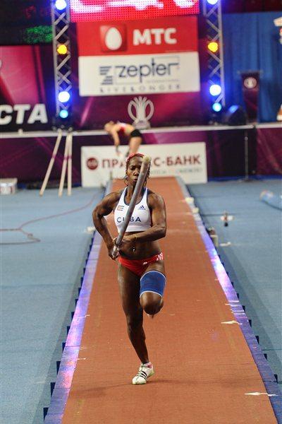 Yarisley Silva in Donetsk (Donetsk Organisers)