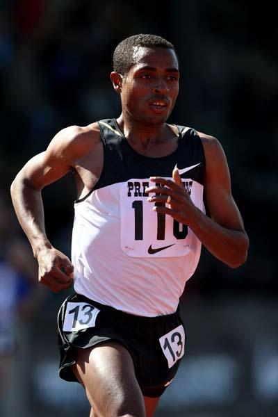 Kenenisa Bekele on his way to victory in Eugene's 10,000m (Getty Images)