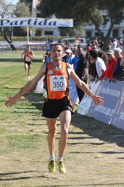Portugal's Manuel Damião in Albufeira at the Almond Blossom Cross Country (Marcelino Almeida)