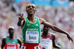 Kenenisa Bekele of Ethiopia can add the 5000m World Championship title to his collection after winning in Berlin (Getty Images)