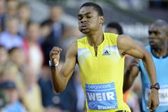 Warren Weir winning the 200m at the 2013 IAAF Diamond League final in Brussels (Jean-Pierre Durand / IAAF)