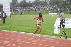 Mantegbosh Melese sets a PB of 2:02.21 to win the Ethiopian 800m title (Bizuayehu Wagaw)