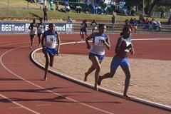 Klaudia Moses of Namibia at the Southern Region Youth Championships (IAAF.org)