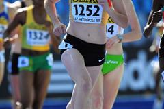 Christine GESS (GER)  in action during the Girls 800 metres qualification - Day Two - WYC Lille 2011 (Getty Images)