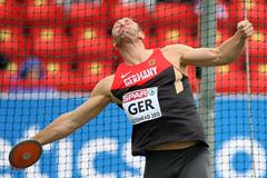 Germany's Robert Harting wins the Discus at the 2013 European Team Championships (Getty Images)