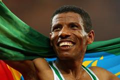 Haile Gebrselassie at the 2008 Olympic Games in Beijing (Getty Images)
