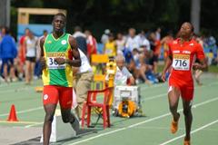Kirani James of Grenada in action (Paul Reid)