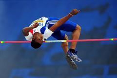Gael ROTARDIER of France in action during the Boys High Jump final - Day Four - WYC Lille 2011 (Getty Images)
