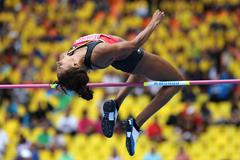 Nafissatou Thiam in the Heptathlon High Jump at the 2013 IAAF World Championships in Moscow (Getty Images)