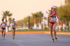 Soon-to-be World Cup winner Maria Vasco in a moment of difficulty in Chihuahua (Getty Images)