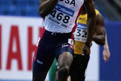 Lashawn Merritt of USA during the men's 400m first round heats (Getty Images)