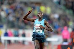 Conseslus Kipruto at the 2013 IAAF Diamond League meeting in Oslo (Jiro Mochizuki)