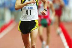 Luke Adams of Australia in action at the 2003 World Champs (Getty Images)