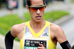 Malika Asahssah in the 2013 Ottawa 10km (Victah Sailer - organisers)