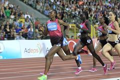 Abeba Aregawi at the 2013 IAAF Diamond League final in Brussels (Jean-Pierre durand / IAAF)
