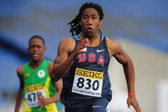 Ronald Darby of the USA - 100m qualification day one - WYC Lille 6 July 2011 (Getty Images)