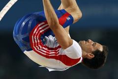 French pole vaulter Renaud Lavillenie at the 2011 World Championships in Daegu (Getty Images)
