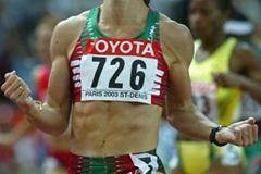 Ana Guevara celebrates winning the 400m final (Getty Images)