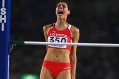 Blanka Vlasic of Croatia wins the High Jump Final (Getty Images)
