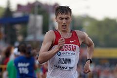 Andrey Ruzavin at the 2012 World Race Walking Cup in Saransk (Getty Images)