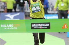 2:09:15 for Jafred Chirchir Kipchumba at the Milano City Marathon (Giancarlo Colombo)