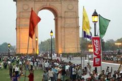 India Gate which is situated on the route of the 2004 World Half Marathon (Getty Images)