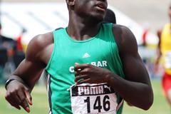 Ramone McKenzie takes a solid 200/400 double and the Jamaican High School Championships (Anthony Foster)