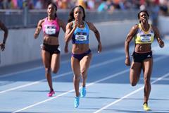 Natasha Hastings on her way to a sub-50 victory in the 400m at the 2013 US Championships (Getty Images)