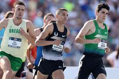 Matt Centrowitz in the 1500m at the 2013 US Championships (Getty Images)
