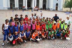 IAAF Ambassadors during Kids Athletics in Bressanone (Getty Images)