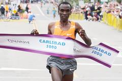 Impressive run for Eliud Kipchoge at the Carlsbad 5000 (Victah Sailer)
