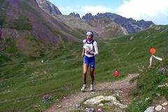 Anna Pichrtova (CZE) running in the 2007 European Mountain Running Champs - WMRA (WMRA)