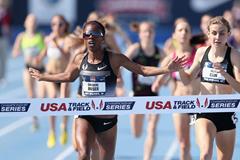 Treniere Moser, winner of the 1500m at the 2013 US Championships (Getty Images)