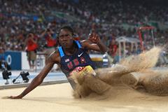 Brittney Reese defends her World Championships Long Jump title  (Getty Images)